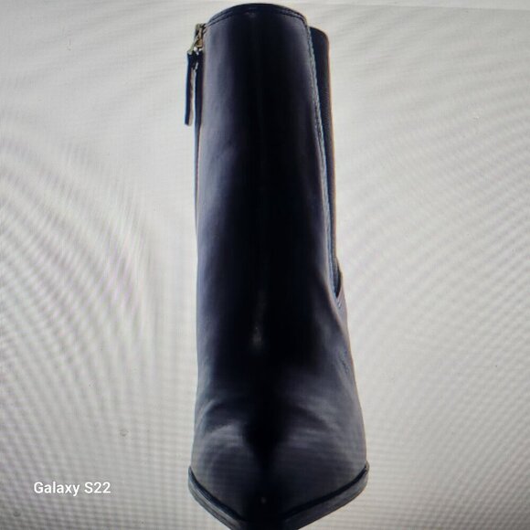 Franco Sarto Ellah Wedge Booties. Leather. NIB. Size 8 - Picture 4 of 12